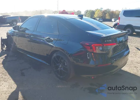 2025 Honda Civic Sport z USA, uszkodzony, nr VIN 2HGFE2F59SH544054